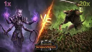 Thumbnail: Can Champions of Slaanesh Beat Surrounding Vermintide in Total War: Warhammer 3?