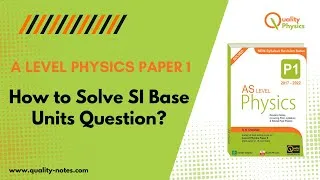 Thumbnail: A Level Physics Paper 1 Crash Course _ lesson 1 (part 3)