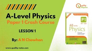 Thumbnail: A Level Physics Paper 1 Crash Course _ lesson 1