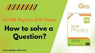 Thumbnail: IGCSE Physics ATP Paper Crash Course _ Lesson 1.3