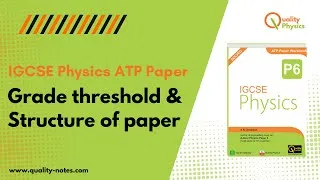 Thumbnail: IGCSE Physics ATP Paper Crash Course _ Lesson 1.1
