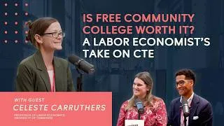 Thumbnail: Is Free Community College Worth It? A Labor Economist's Take on CTE