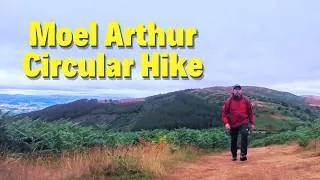 Thumbnail: Hiking to Moel Arthur Hill Fort on The Clwydian Mountain Range in North Wales