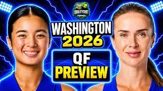 Thumbnail: Alexandra Eala vs Elina Svitolina - Preview & Prediction - 2026 Washington Open QF