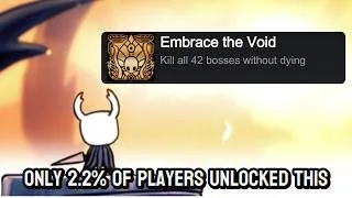 Thumbnail: I Spent 3 MONTHS Trying to Get This One Hollow Knight Trophy.