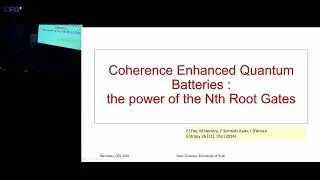 Thumbnail: Irene D'Amico - Fractional control gate protocols for energy storage and quantum engines