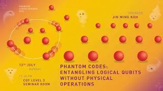 Thumbnail: Phantom codes: Entangling logical qubits without physical operations