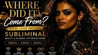 Thumbnail: WHERE DID IT COME FROM? | Subliminal for More Money, Opportunities & More Than Enough | 888Hz, 528Hz