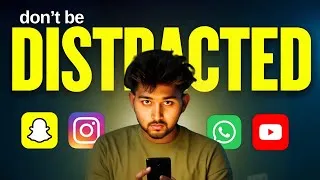 Thumbnail: How to FOCUS for 10 Hours a Day? 5 Simple Tips That Work 🔥