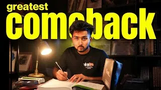 Thumbnail: How to make the Greatest Academic Comeback of your life? 🔥