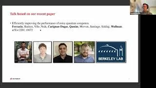Thumbnail: Efficiently improving the performance of noisy quantum computers - Samuele Ferracin #QRST