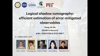Thumbnail: Logical shadow tomography: Efficient estimation of error-mitigated observables, Hong-Ye Hu #QRST