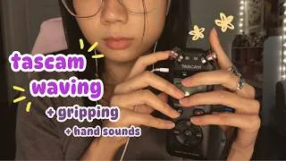 Thumbnail: asmr | post vacay tascam waving yap party w/ gripping, mouth and hand sounds