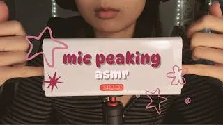 Thumbnail: mic peaking asmr w/ whispering only (gets kinda fast and aggressive)
