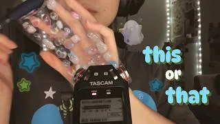 Thumbnail: asmr | a video that indecisive people would hate ⋆୨୧˚ Miguel's Custom