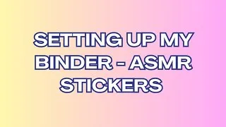 Thumbnail: CALENDAR & STICKER SET UP | MONTHLY BUDGET CALENDAR