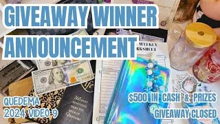 Thumbnail: GIVEAWAY WINNER ANNOUNCEMENT | QUEDEMAS BUDGET BOUTIQUE