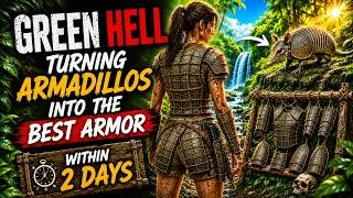 Thumbnail: GREEN HELL // TURNING ARMADILLOS INTO THE BEST ARMOUR IN 2 DAYS!!