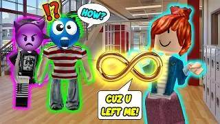 Thumbnail: My Boyfriend Left Me But He Made Me a Strong Bacon | ROBLOX TEXT TO SPEECH