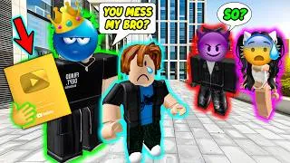 Thumbnail: I'm a Bacon But My Brother Is Famous | ROBLOX TEXT TO SPEECH
