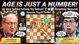 Thumbnail: AGE IS JUST A NUMBER! 👑 Boris Gelfand Schools Ray Robson in Dynamic Playoff Thriller