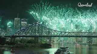 Thumbnail: Brisbane Festival 2025: Riverfire Fireworks Highlights