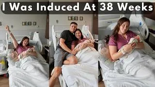 Thumbnail: I was induced at 38 weeks!