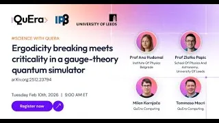 Thumbnail: Ergodicity Breaking Meets Criticality in a Gauge Theory Quantum Simulator | QuEra