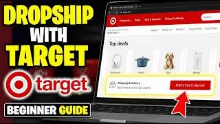 Thumbnail: How to start dropshipping with Target - Beginner Guide