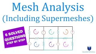 Thumbnail: The Complete Guide to Mesh Analysis | Engineering Circuit Analysis | (Solved Examples)