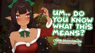 Thumbnail: A Shy Elf Holds Mistletoe Over You… Waiting for a Kiss 【25 Days of Tingles ASMR】