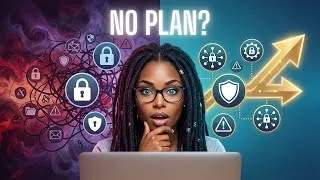 Thumbnail: Why Most People Fail in Cybersecurity (No Plan = Burnout)