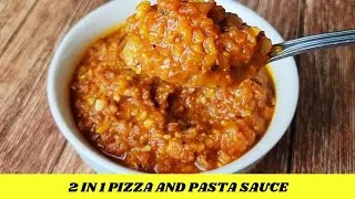 Thumbnail: Make Easy Pizza And Pasta Sauce Recipe | Home Made Easy Pizza And Pasta Sauce