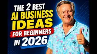 Thumbnail: The 2 Best AI Business Ideas For Beginners In 2026