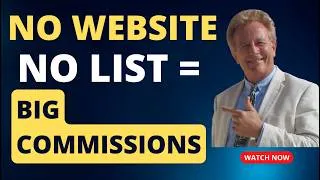 Thumbnail: No Website  No List  No Content Creation  Big Affiliate Commissions