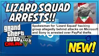 Thumbnail: LIZARD SQUAD ARRESTED - MEMBERS OF HACKING GROUP "LIZARD SQUAD" GET CAUGHT! (GTA 5 Gameplay)