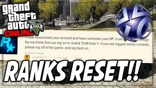 Thumbnail: GTA 5 Online Ranks Getting RESET Glitch! (GTA 5 Rockstar Reset Rank)