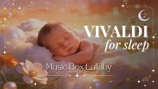 Thumbnail: Vivaldi Summer (Adagio) | Music Box & Harp Baby Sleep | 1 Hour | Black Screen