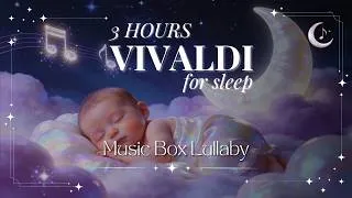 Thumbnail: Vivaldi Winter (Largo) | Music Box Baby Sleep | 3 Hours | Black Screen