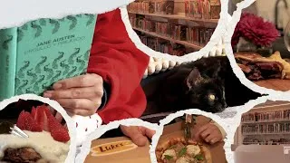 Thumbnail: Slow living cooking | Cozy vibes living with cats | Gilmore Girls inspired silent vlog 