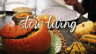 Thumbnail: Slow living silent vlog | ASMR Autumn cooking recipes | A cozy fall weekend