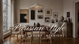 Thumbnail: Parisian Style Interiors | Quiet Luxury Mid Century Modern Home Decor