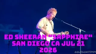 Thumbnail: Ed Sheeran "Sapphire" Live Loop Tour Petco Park San Diego CA July 21 2026