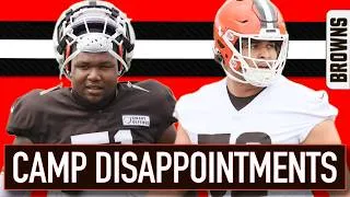 Thumbnail: BIGGEST DISSAPOINTMENTS OF BROWNS TRAINING CAMP