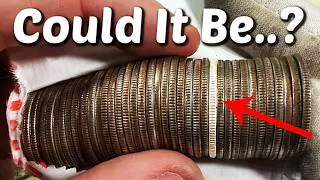 Thumbnail: PLEASE TELL ME THAT'S WHAT I THINK IT IS! | COIN ROLL HUNTING QUARTERS