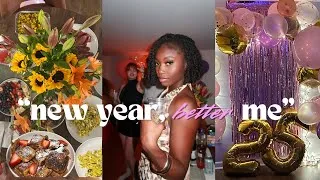 Thumbnail: New year, New Vlog ♡: Hosting new years + Grwm + retiring outside!