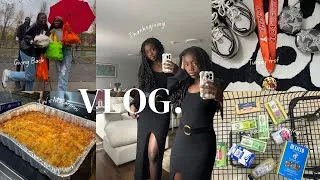Thumbnail: Vlogmas ♡: Giving back + First turkey trot + Tin's Macoroni recipe