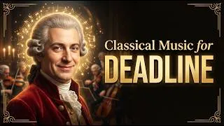 Thumbnail: Epic Classical Music for Studying ️& DEADLINE 🎻 Mozart, Vivaldi, Beethoven, Tchaikovsky...