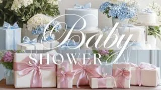 Thumbnail: Baby Shower Celebration Ideas & Inspiration • Piano Music TV Frame Background • Quintessential Home