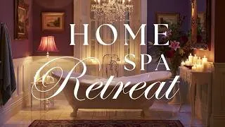 Thumbnail: Home Spa Retreat • Bath Time Ideas & Inspiration • Relaxing Evening Jazz Music • TV Frame Background